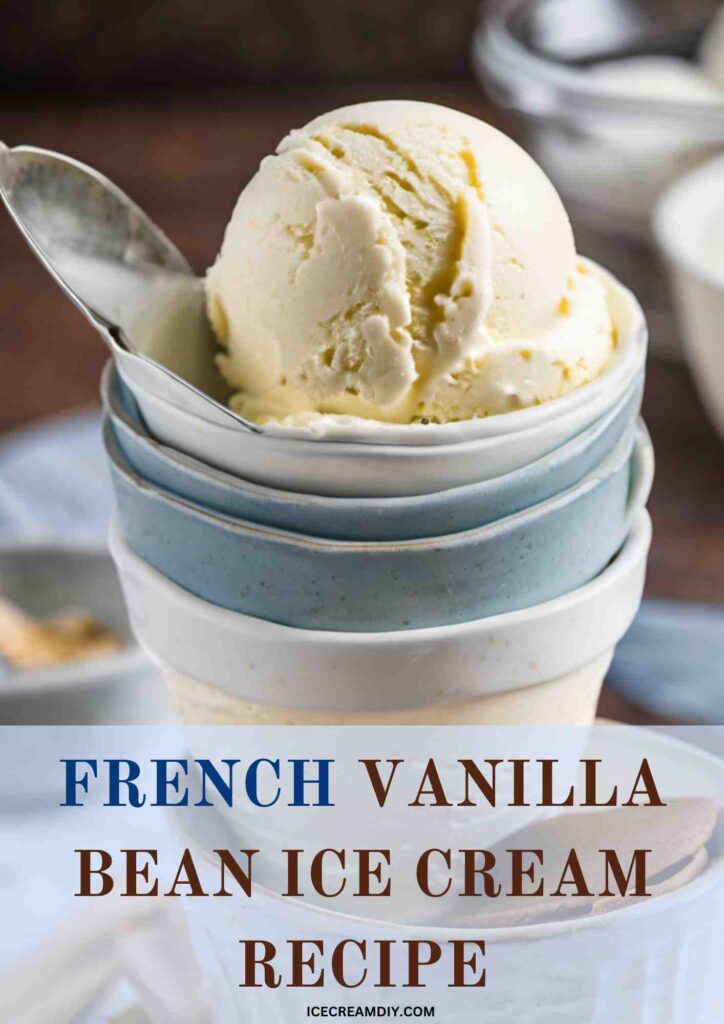 French Vanilla Bean Ice Cream Recipe