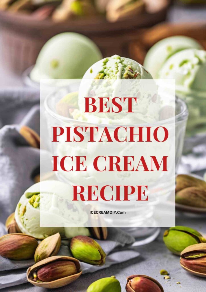 Best Pistachio Ice Cream Recipe