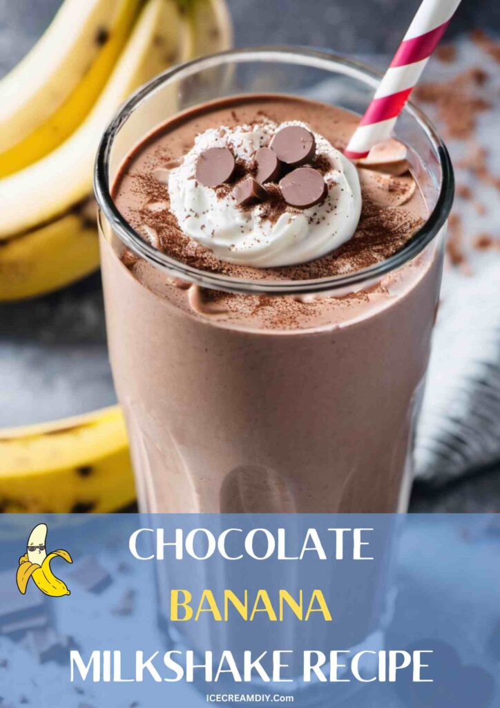 Chocolate Banana Milkshake Recipe