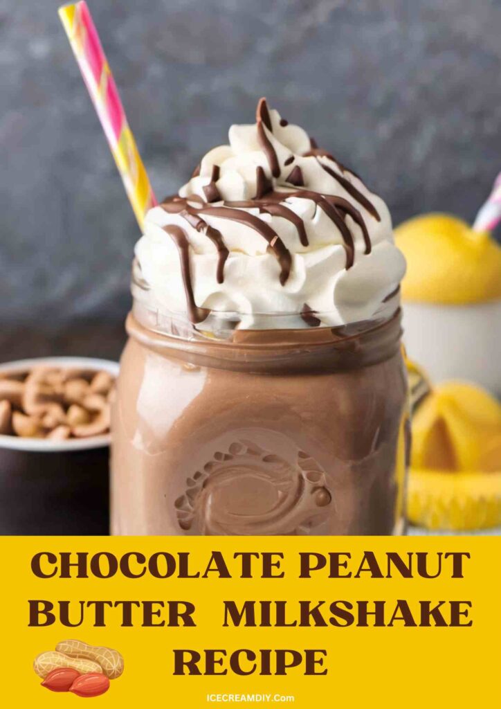 Chocolate Peanut Butter Milkshake Recipe