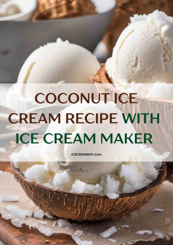 Coconut Ice Cream Recipe With Ice Cream Maker