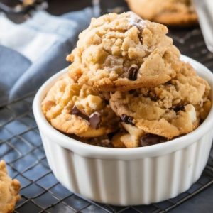 Fried Ice Cream Crumble Cookie Recipe.