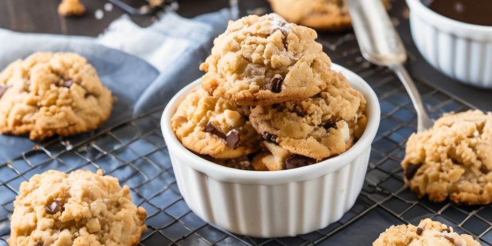 Fried Ice Cream Crumble Cookie Recipe.