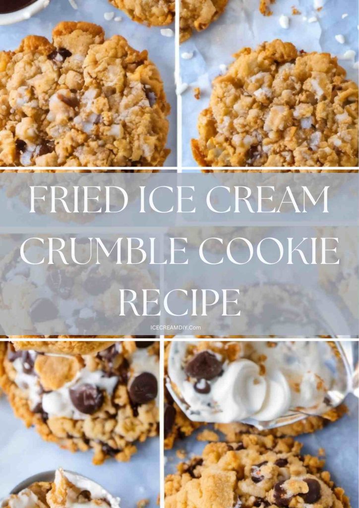 Fried Ice Cream Crumble Cookie Recipe