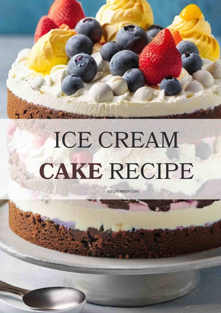 Ice Cream Cake Recipe