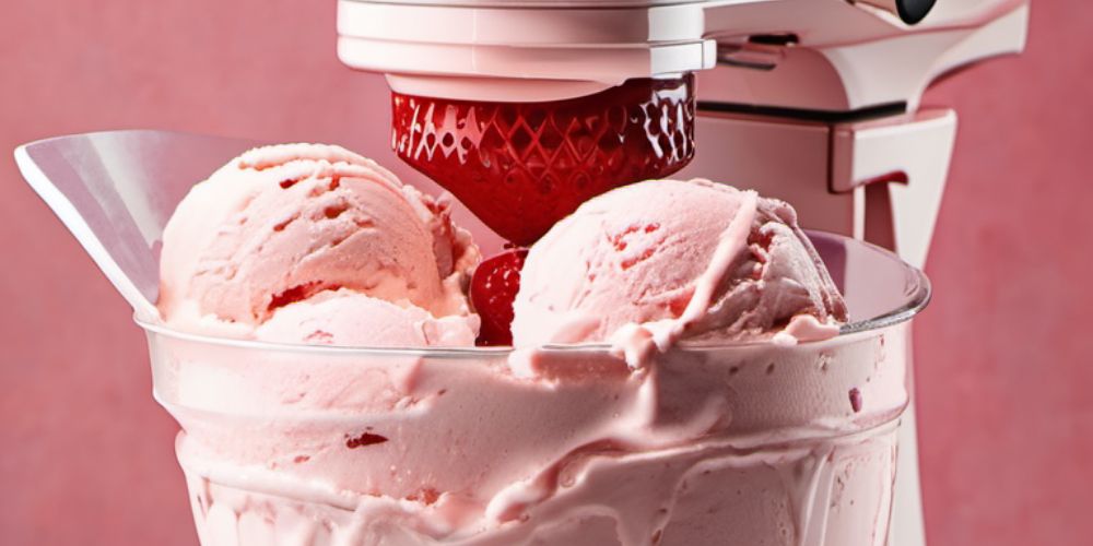 KitchenAid Strawberry Ice Cream Recipe