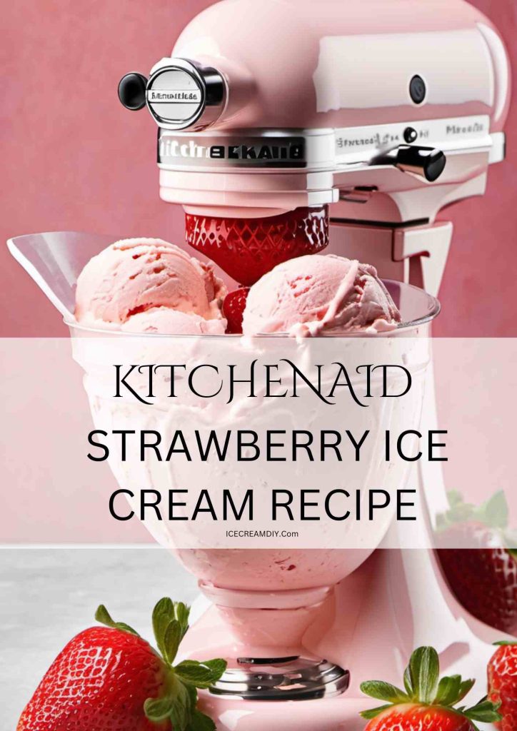 KitchenAid Strawberry Ice Cream Recipe