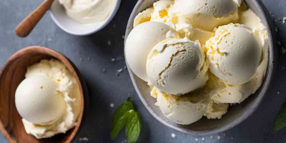 No/Without Egg Vanilla Bean Ice Cream