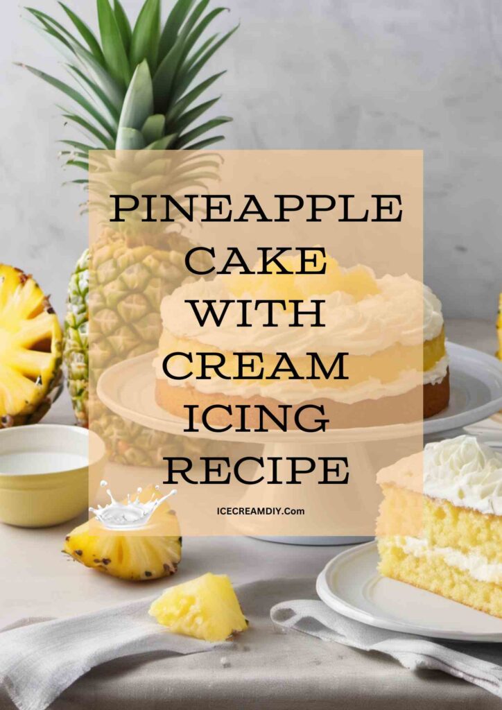 Pineapple Cake With Cream Icing Recipe