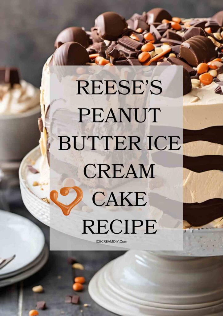 Reese's Peanut Butter Ice Cream Cake Recipe