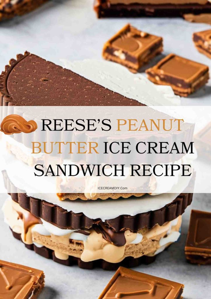 Reese's Peanut Butter Ice Cream Sandwich Recipe