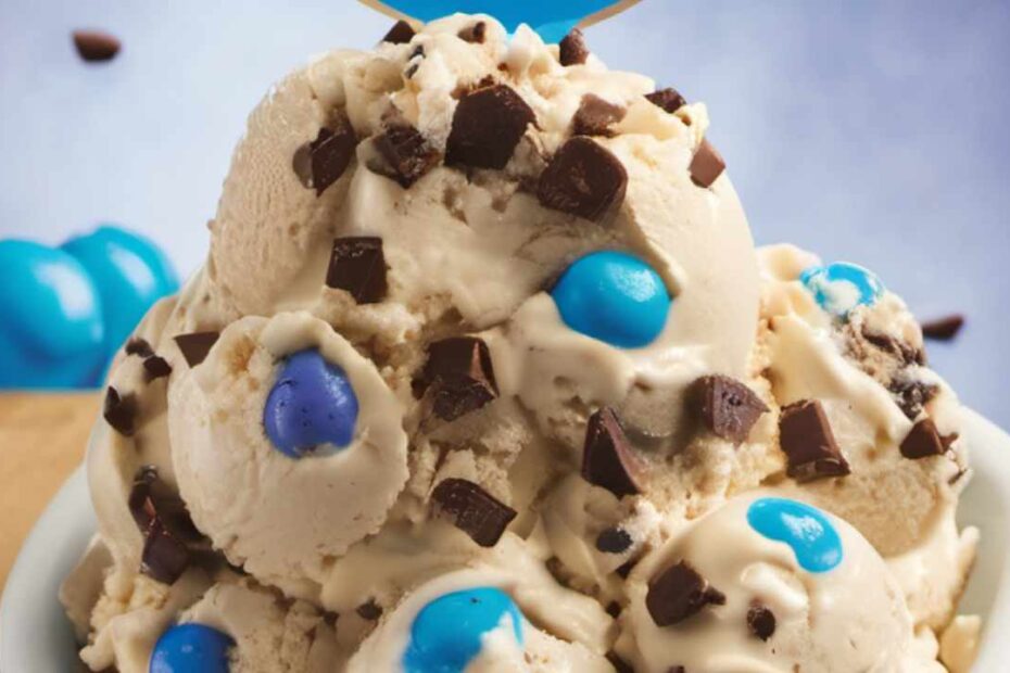 Blue Bell Monster Cookie Dough Ice Cream