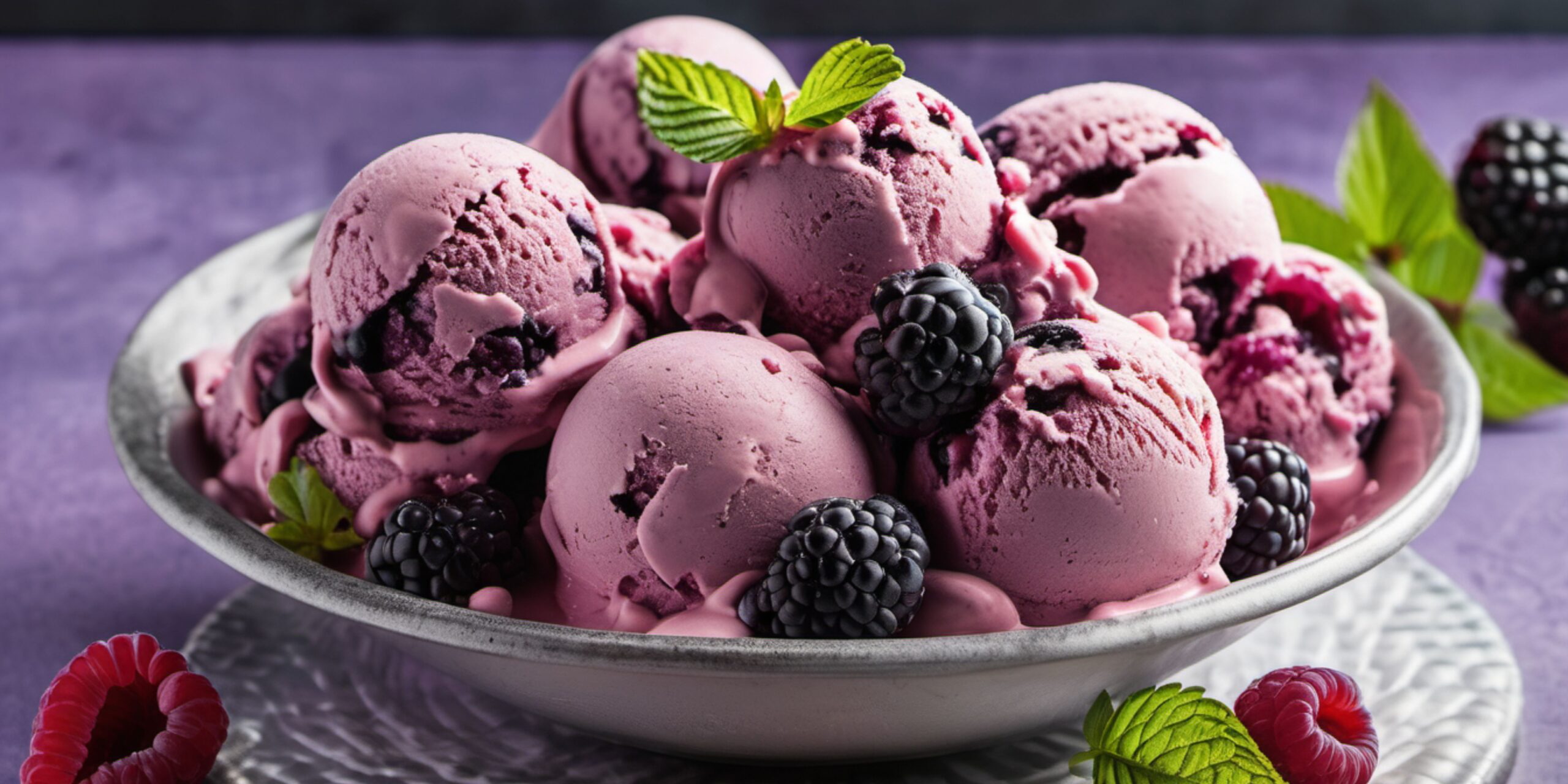 Breyer’s Black Raspberry Ice Cream Recipe