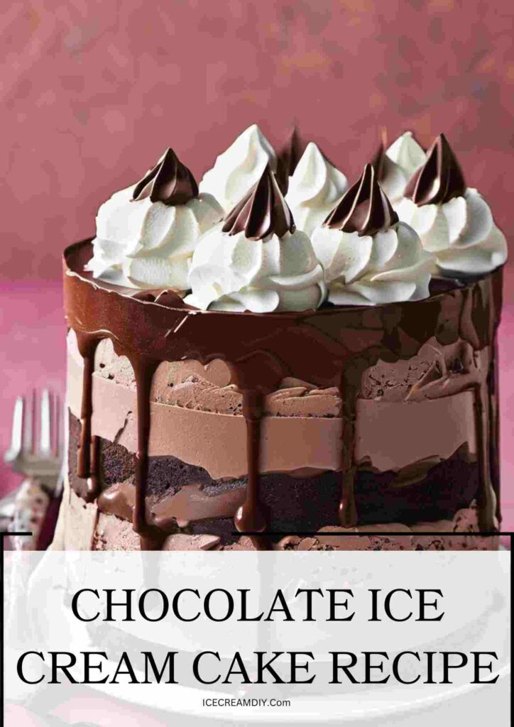 Chocolate Ice Cream Cake Recipe