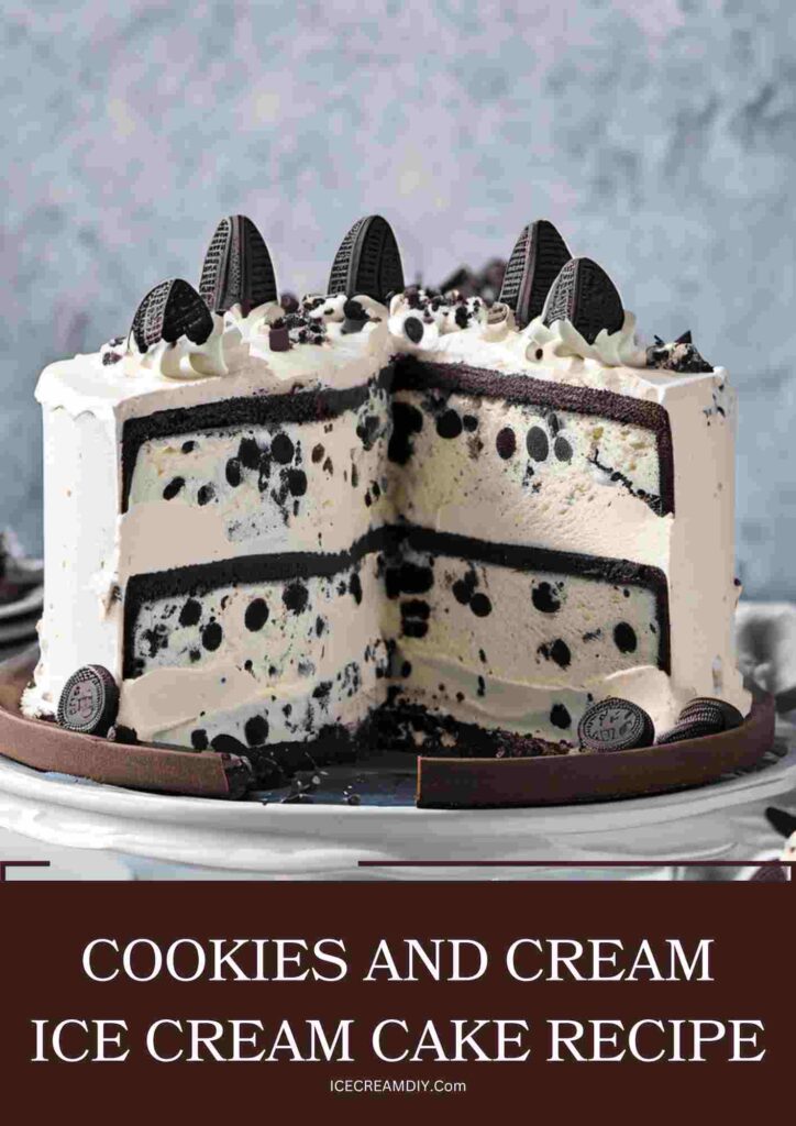 Cookies And Cream Ice Cream Cake