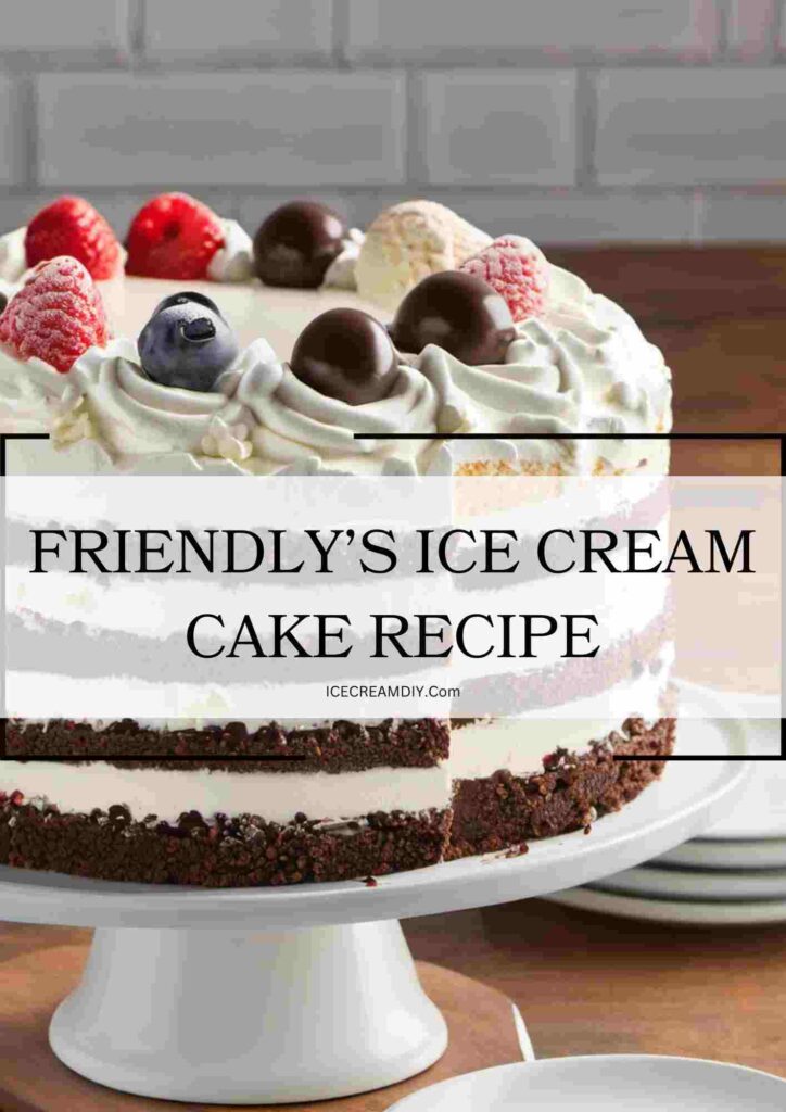 Friendly's Ice Cream Cake