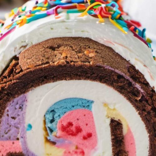 Ice Cream Cake Roll Recipe