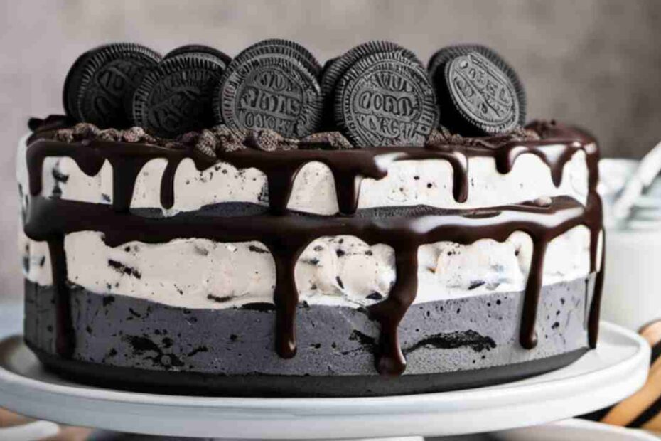 Oreo Ice Cream Cake Recipe