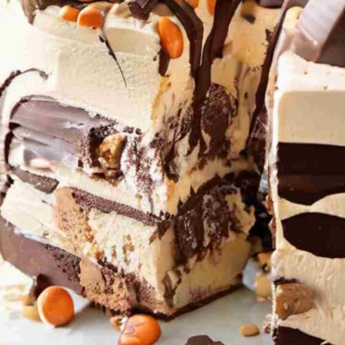 Reese's Peanut Butter Ice Cream Cake Recipe